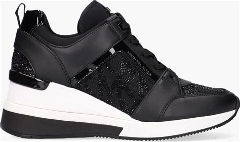 michael kors sneakers dames zwart lak|Michael Kors sneakers for women.